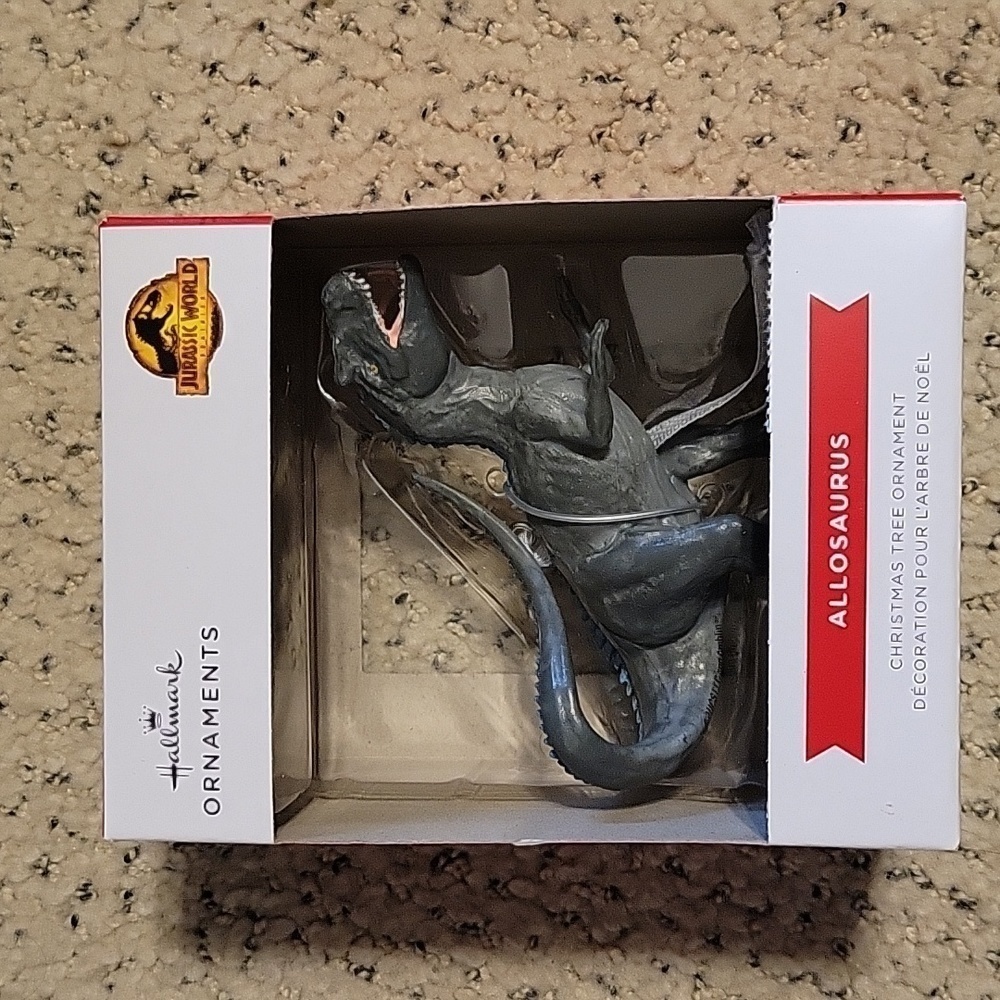 Jurrasic World Allosaurus Hallmark Ornament